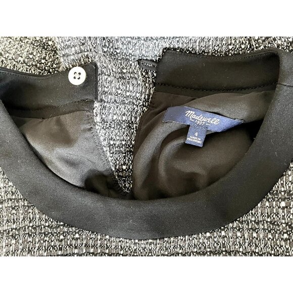 Madewell Tweed Midi Shift Dress - Picture 11 of 12